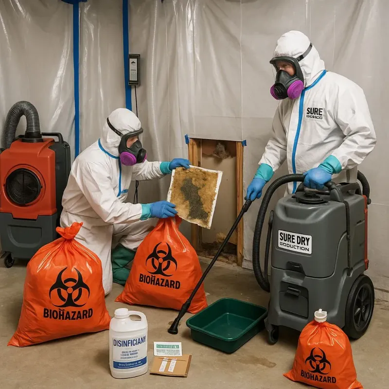 Contaminated Water Handling Protocols process in Rolesville, NC