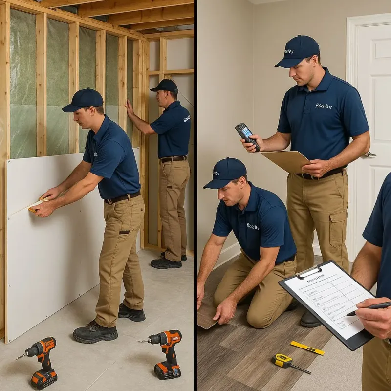 Repairs and Reconstruction process in Rolesville, NC